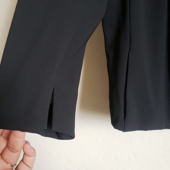 MM Lafleur Wells 2.0 Blazer Jacket Classic Black Asymmetrical Size Women's +1 - Picture 5 of 12